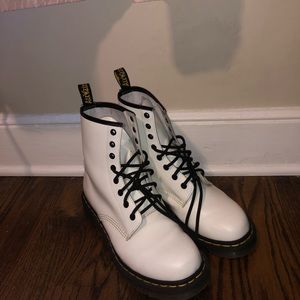 White Dr. Martens